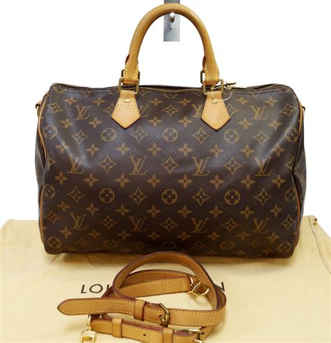 louis vuitton speedy 35 monogram review|louis vuitton speedy 35 bandouliere.